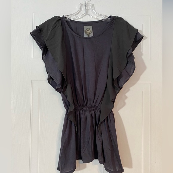 💟Purple Ruffle Top 💟 - Picture 8 of 10